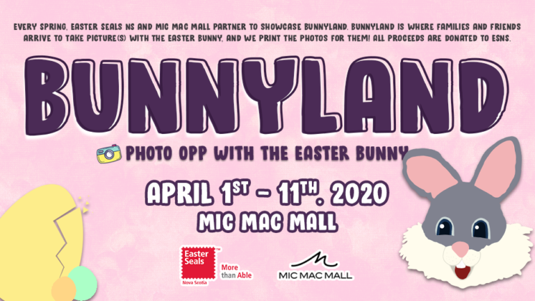 Bunnyland Is Hatching Soon at Mic Mac Mall!