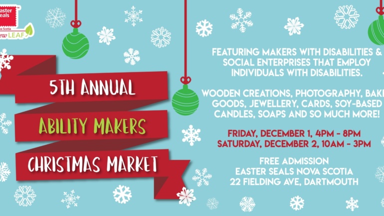 The 5th Annual Ability Makers Christmas Market